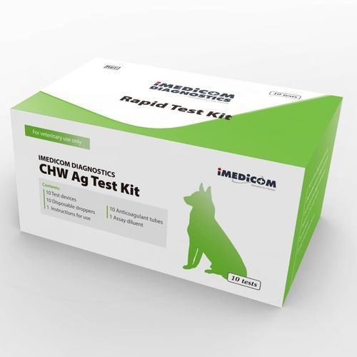 Kit di test per malattie infettive - IMEDICOM - canino / per antigeni / di Dirofilaria