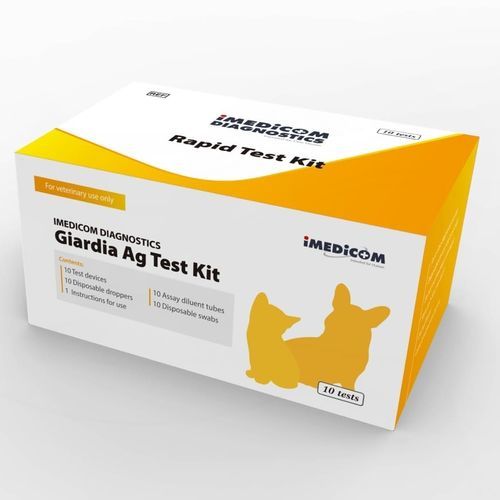 Kit di test della giardiasi - IMEDICOM - canino / per felini / per antigeni
