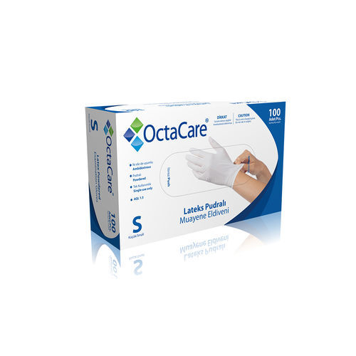 Guanto in lattice - 621 - OctaMed Healthcare Products - medico / non sterile / con polvere
