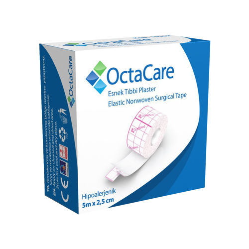 Cerotto a nastro elastico - 15502 - OctaMed Healthcare Products - in tessuto non tessuto / ipoallergenico