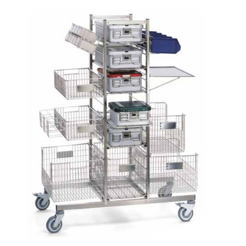 Carrello di sterilizzazione - 2 220 87 18 - PCM HABILCLASS - Medi.Caddie® - medico / ospedaliero / per materiale di sterilizzazione