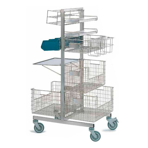 Carrello medico - H.1500 - PCM HABILCLASS - Medi.Caddie® - ospedaliero / per materiale di sterilizzazione / per uso generale