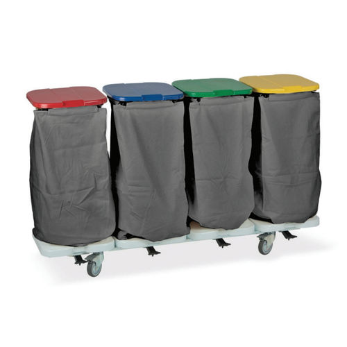 Carrello portabiancheria medico - BILANCIA - PCM HABILCLASS - Medi.Caddie® - per biancheria / 4 sacchi