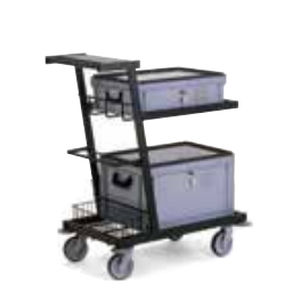 Carrello medico - 4 461 85 45 - PCM HABILCLASS - Medi.Caddie® - per uso generale / di servizio / con vaschetta