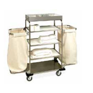 Carrello medico - Gemelli - PCM HABILCLASS - Medi.Caddie® - di servizio / 3 ripiani / 2 vassoi