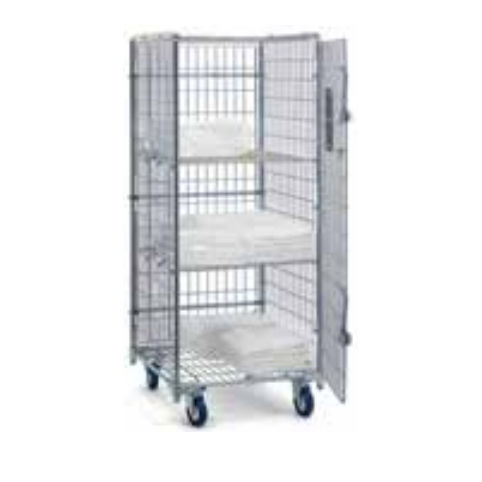 Carrello medico - MONOBLOC SECURITY ROLL - PCM HABILCLASS - Medi.Caddie® - per uso generale / di trasporto / 3 ripiani