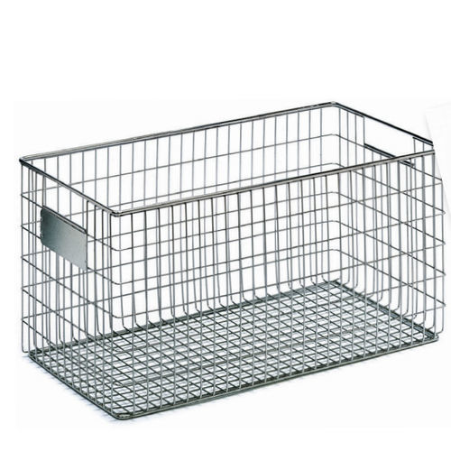 Cestello di sterilizzazione per strumenti - W.600 - PCM HABILCLASS - Medi.Caddie® - perforato / in acciaio inossidabile / con griglia