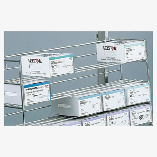 Mensola in acciaio inossidabile - 2 258 13 18 - PCM HABILCLASS - Medi.Caddie® - con griglia