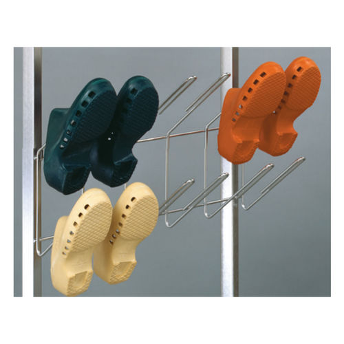 Rack per calzature - 2 258 10 18 - PCM HABILCLASS - Medi.Caddie® - murale / doppio / in acciaio inossidabile