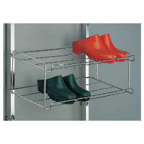 Rack per calzature - 2 258 09 18 - PCM HABILCLASS - Medi.Caddie® - murale / doppio / in acciaio inossidabile