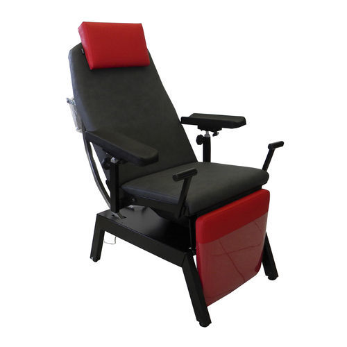 Poltrona per prelievo di sangue elettrica - PHÖNIX FRONT - STRUB GMBH - a 3 sezioni / Trendelenburg / ad altezza regolabile