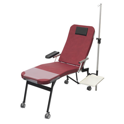 Poltrona per prelievo di sangue manuale - NEMO - STRUB GMBH - a 2 sezioni / opzioni / con rotelle