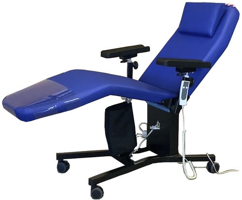 Poltrona per prelievo di sangue elettrica - PHÖNIX LOUNGE - STRUB GMBH - a 2 sezioni / opzioni / con rotelle