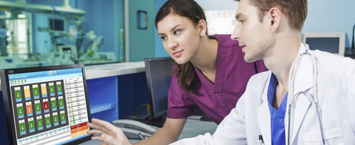 Stazione di monitoraggio dei pazienti - ICMS™ - Medcaptain Medical Technology - 250 letti