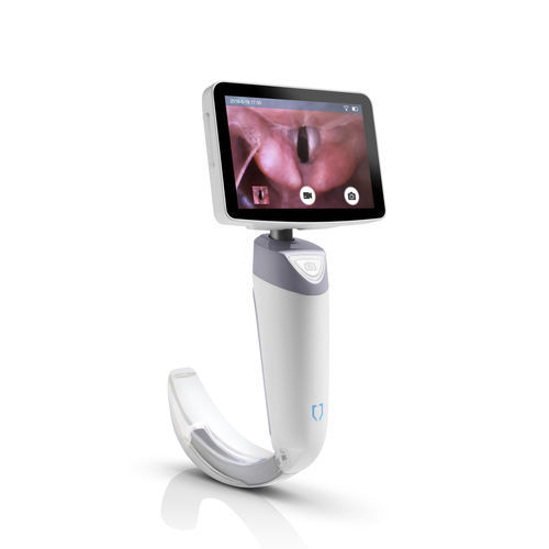 Videolaringoscopio pediatrico - VS-10 - Medcaptain Medical Technology - con video monitor integrato / con lama