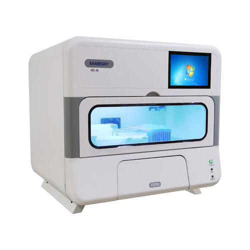 Estrattore di acidi nucleici per diagnosi clinica - MS-48 - Medcaptain Medical Technology - interamente automatizzato / compatto