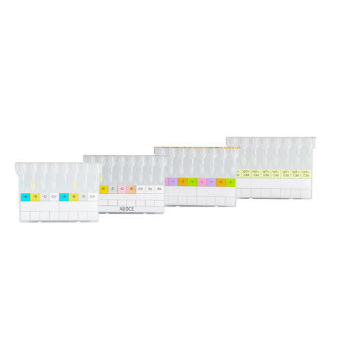 Kit di test per malattie del sangue - BT  - Medcaptain Medical Technology - per determinazione dei gruppi sanguigni / automatico
