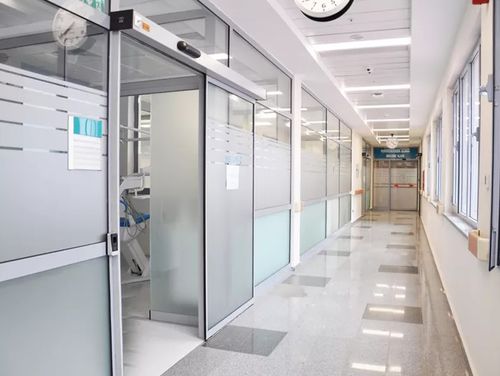 Porta di sicurezza - STA 21 - record portes automatiques - per ospedale / scorrevole