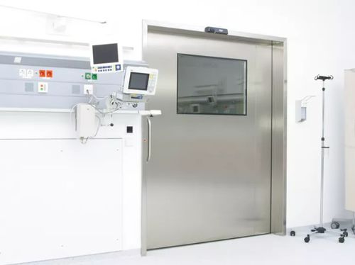 Porta di radioprotezione - CLEAN K3-A - record portes automatiques - per ospedale / da laboratorio / per l'industria farmaceutica