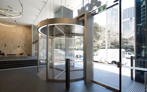 Porta di protezione - K200 - record portes automatiques - di sicurezza / per ospedale / in vetro