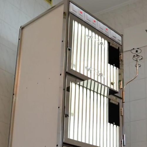 Gabbia veterinaria 3 scomparti - EDEM 3 - Tigers - con rotelle