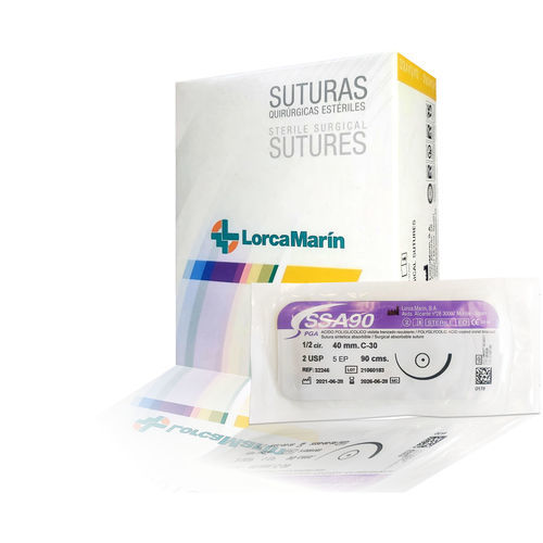 Filo di sutura assorbibile - SSA90 - Lorca Marín - 6/0 / 5/0 / 4/0