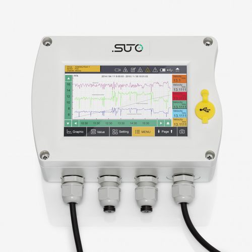 Registratore di dati universale - S330 - SUTO iTEC GmbH - USB / multicanale / con touch screen