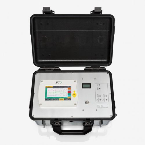 Registratore di dati di punto di rugiada - S551 - SUTO iTEC GmbH - di portata d'aria / con touch screen