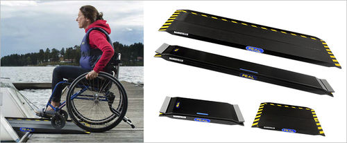 Rampa di accesso per barche - IRC series - Autoadapt - trasportabile