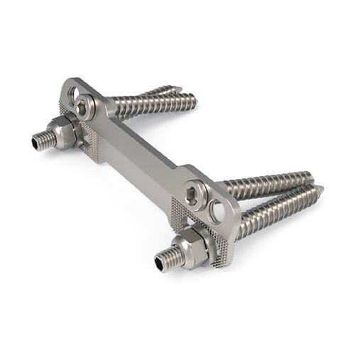 Placca per artrodesi toraco-lombare - Armada  - NORMMED Medical Devices - bloccata / in metallo / 1 livello