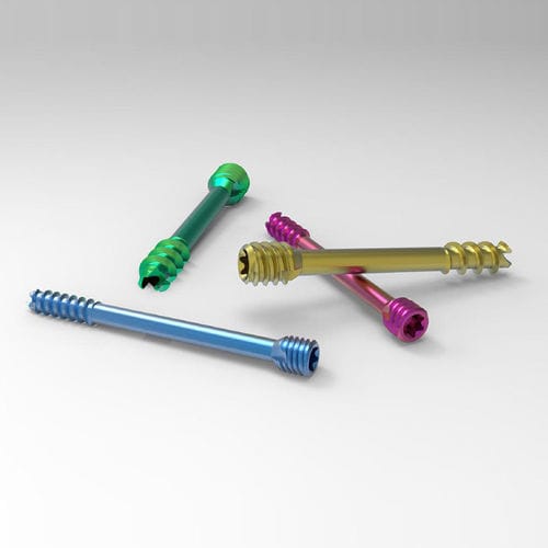 Vite per compressione ossea per mano - NORMMED Medical Devices - canalare / in metallo