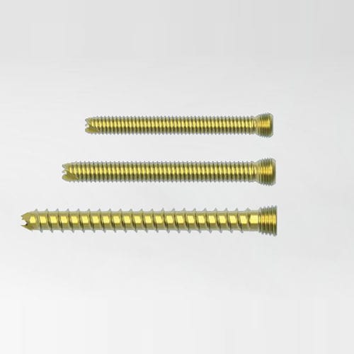 Vite per compressione ossea generica - NORMMED Medical Devices - canalare / in metallo / bloccata