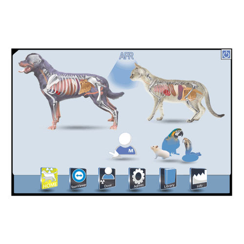 Software per radiologia veterinaria - COMES ELECTRO SRL - di controllo / di scheletro / arti inferiori
