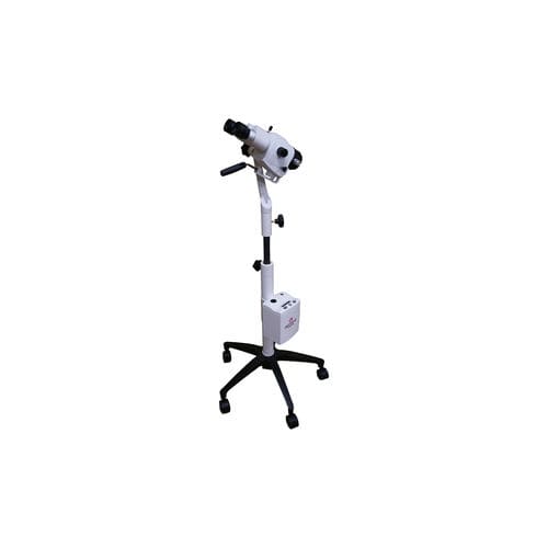 Colposcopio binoculare - D100 300 500 - Delmont imaging - su carrello