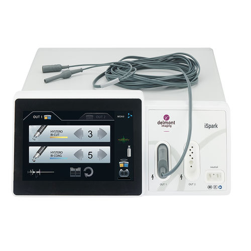 Elettrobisturi per taglio bipolare - iSpark+ - Delmont imaging - ad alta frequenza / con touch screen
