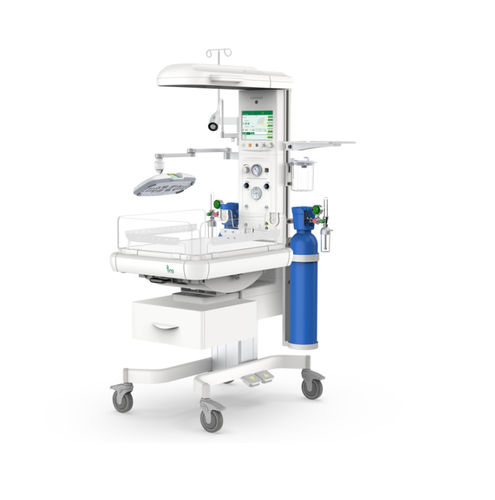 Tavolo di rianimazione neonatale con lampada per fototerapia - Ecosy930 - BNG MEDICAL INSTRUMENTS - con bilancia / con ventilatore / con monitor