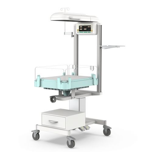 Tavolo di rianimazione neonatale con lampada per fototerapia - Ecosy630 - BNG MEDICAL INSTRUMENTS - con bilancia / con monitor / con contenitore
