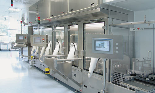 Isolatore di riempimento - Metall + Plastic - per camera bianca / classe ISO 5 / da terra
