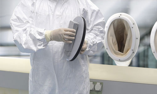 Tester d'integrità per guanti - GTS-WL - Metall + Plastic - per isolatori da laboratorio / RABS / portatile