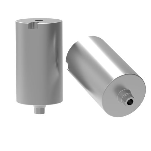 Pilastro dentale per impianto prelavorato - Pre-milled - Mode Medikal San. ve. Tic - in titanio / dritto / CAD CAM