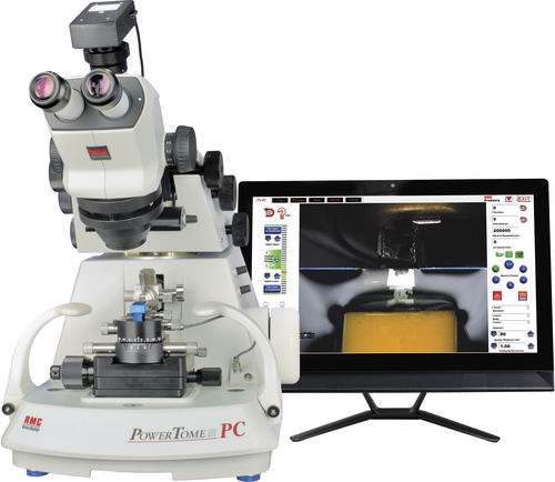 Ultramicrotomo rotativo - Powertome PCZ - Boeckeler Instruments, Inc. - automatico / controllabile tramite PC