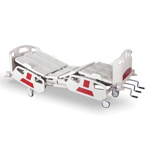 Letto da ospedale - MYS-503N4 - Meyosis - manuale / ad altezza regolabile / con rotelle