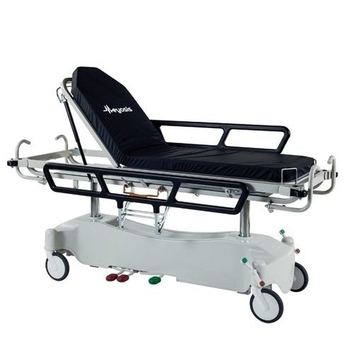 Barella con carrello da trasporto - MYS-650 - Meyosis - idraulica / ripieghevole / Trendelenburg