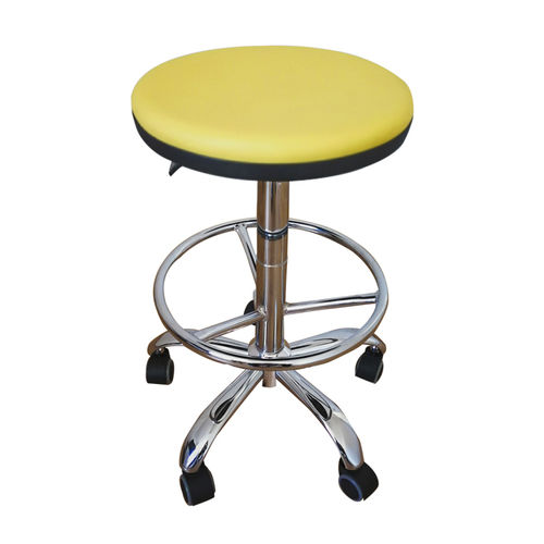 Sgabello per struttura sanitaria - DST 1010 - Trinodal - ad altezza regolabile / idraulico / con rotelle