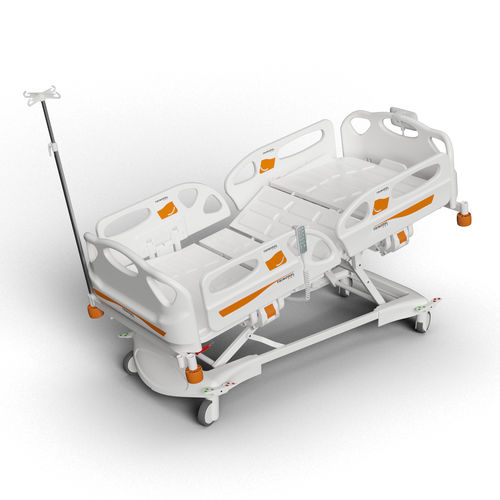 Letto da ospedale - DE 4000X PLUS - Trinodal - elettrico / Trendelenburg / ad altezza regolabile