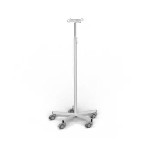 Asta portaflebo con rotelle - DW 1031 - Trinodal - 4 ganci / in acciaio inossidabile