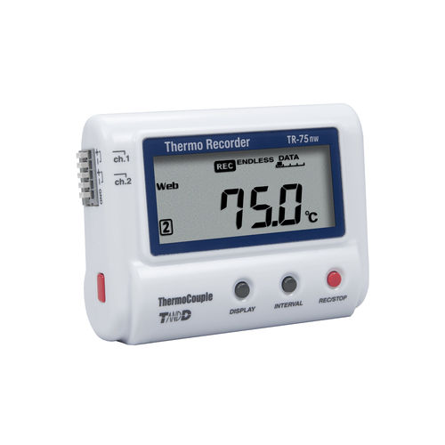 Registratore di dati di temperatura - TR-75nw - T&D Corporation - di umidità / da laboratorio / USB