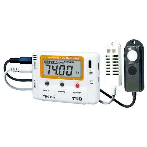 Registratore di dati di temperatura - TR-74Ui - T&D Corporation - di umidità / di luce / USB