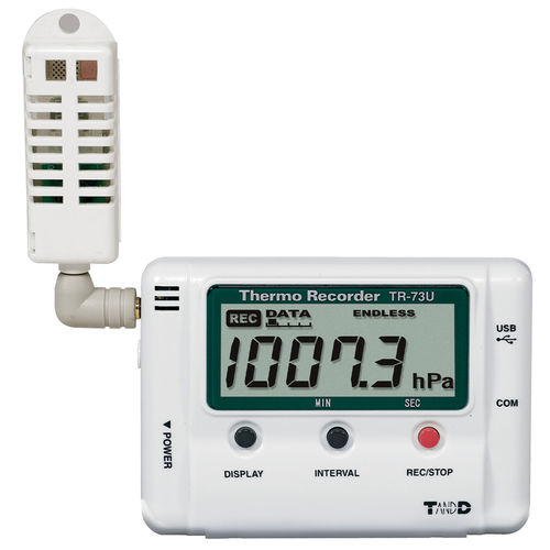 Registratore di dati di temperatura - TR-73U - T&D Corporation - di umidità / di pressione / USB
