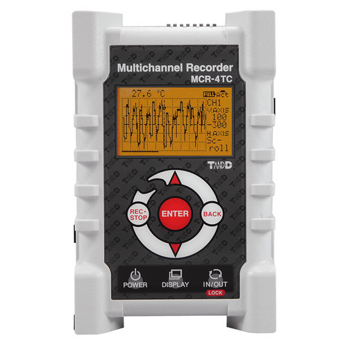 Registratore di dati di temperatura - MCR-4TC - T&D Corporation - USB / 4 canali
